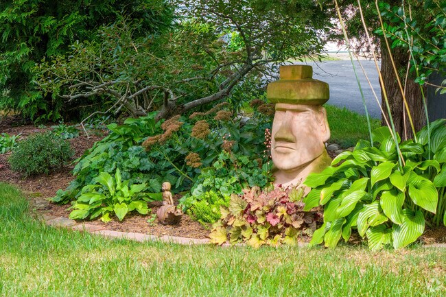 Personalizing yards in the Annawomscutt neighborhood can take several forms.