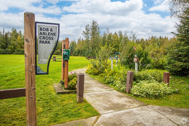 Bob and Arlene Cross Park in Huffman-O'Malley offers a pleasant escape for locals.