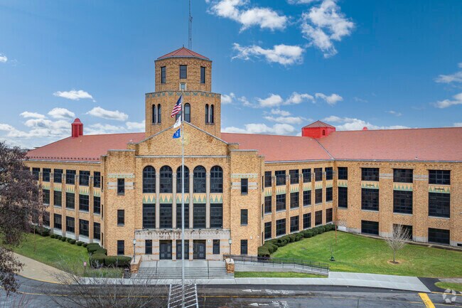 Maine East High School serves the community of Courtland Park.