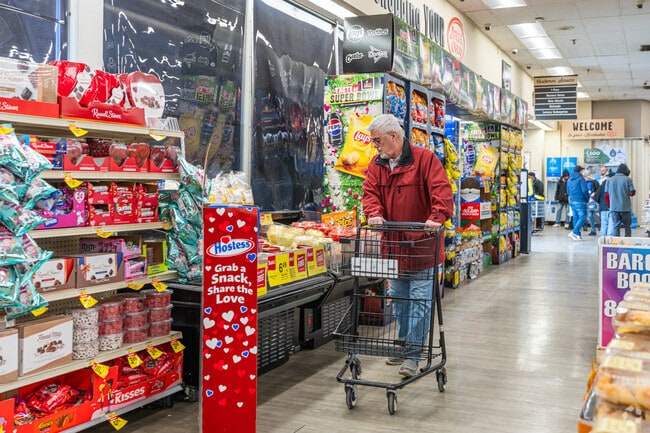Lake Village residents can grab their weekly groceries at Jewel Osco.