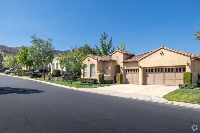 Spanish-style homes are a common build seen in the Trilogy neighborhood.
