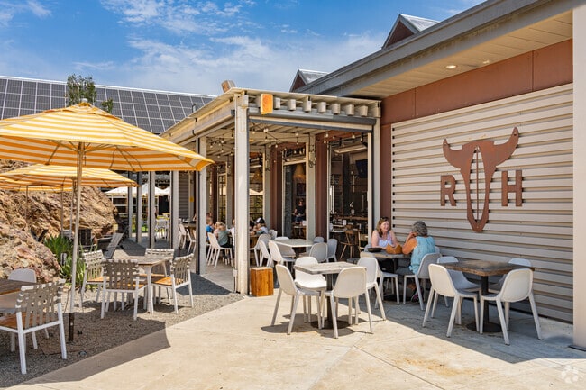 Los Ranchos residents enjoy the cuisine and drinks at Rod & Hammer Rock nearby.