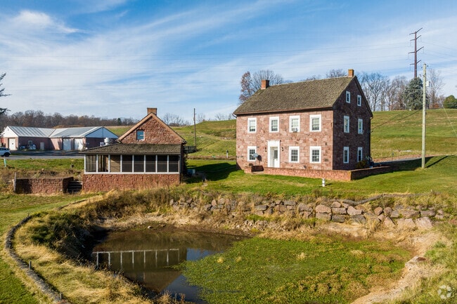 A quaint and charming farmhouse in rural Brecknock, PA.