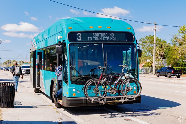 Royal Palm Estates have access to several Palm Tran bus lines that run through the neighborhood.