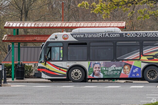 Public transportation in Oakland Mills is a breeze with a number of stops all around.