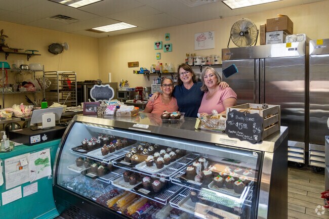 Run by former Costco cake decorators, Our Sweet Lil' Cakery serves up custom cupcakes in Civano.