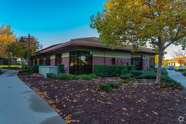 Sun rises over Peak Prep Pleasant Valley.