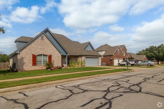 Homes in Jenks are in the highly sought Jenks school district.