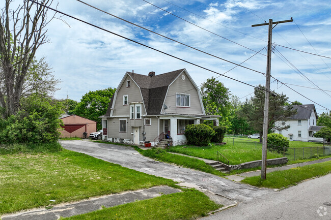 East Side offers many different styles of houses like a barn-shaped roof.
