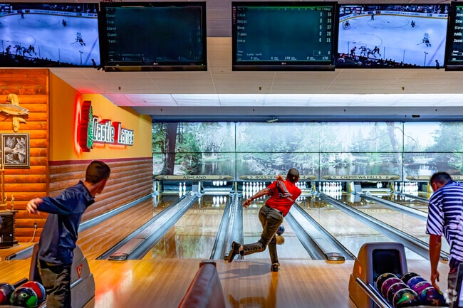 Castle Lanes hosts regular league nights that draw hundreds of Roosevelt bowlers.