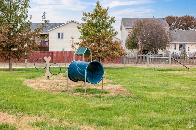Harrison Park also has a large dog park.