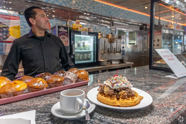 Enjoy a great dessert at Broadway Diner, a neighborhood favorite in Rockledge Heights.