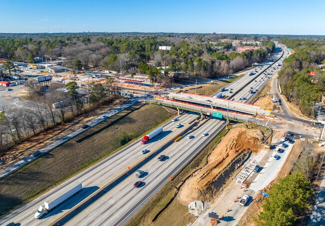 Candler-McAfee has close access to I-285, offering quick routes across Atlanta, Georgia.