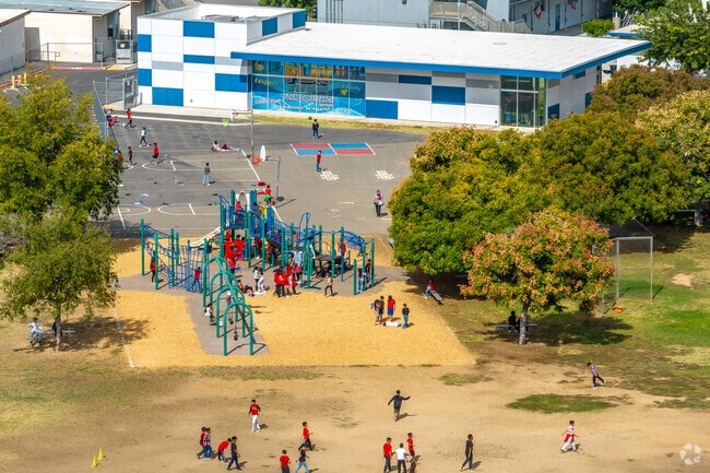 The playground at Foothill Elementary is so enticing that your kids will not want to leave.