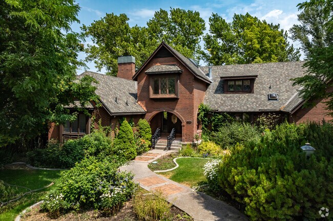 Adams has spacious Tudor-style homes.