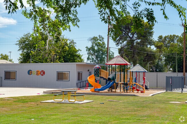 Your kids will never want to leave the playground at Casa Loma Elementary.