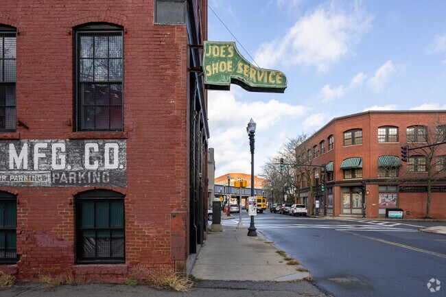 Lynn's rich shoe making history is celebrated all over the city.