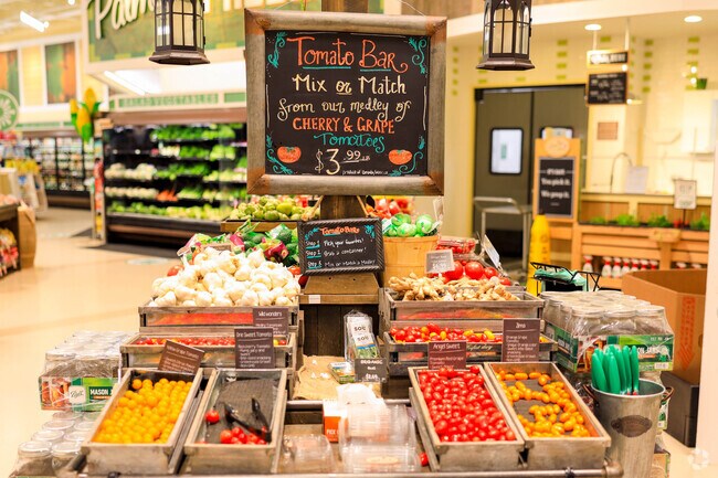 Garden fresh vegetables are available at Lowe's market near Cordesville.