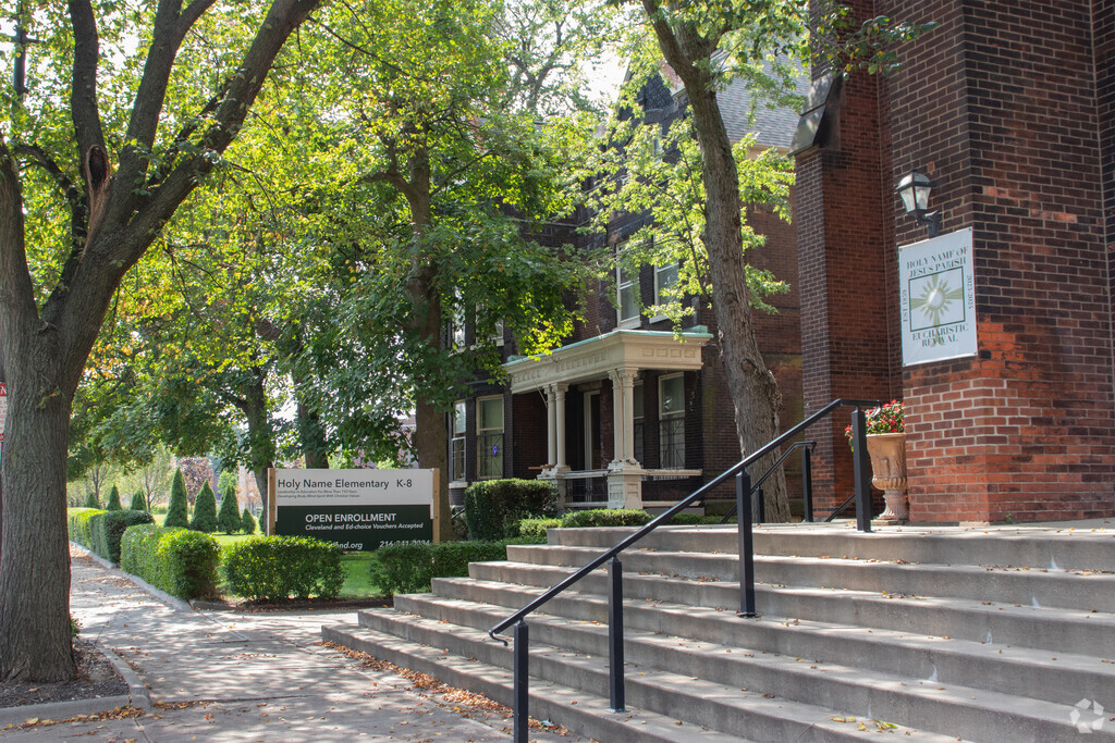 Holy Name Elementary School provides private education in the neighborhood of 
South Broadway