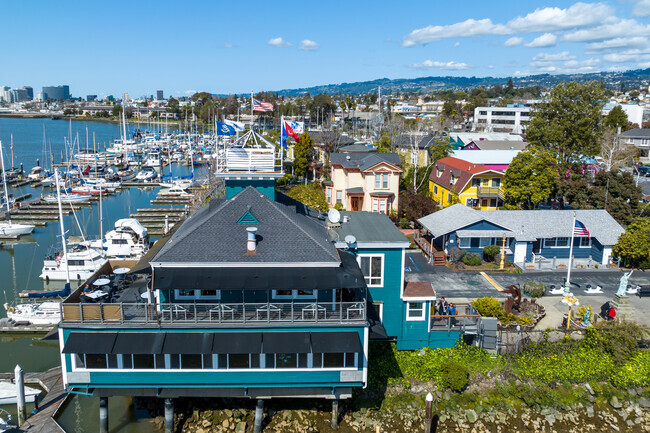 Quinn's Lighthouse is a local favorite serving fresh seafood to Embarcadero residents.