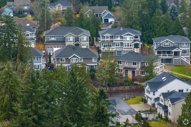 Picturesque homes can be found throughout the North Issaquah neighborhood.