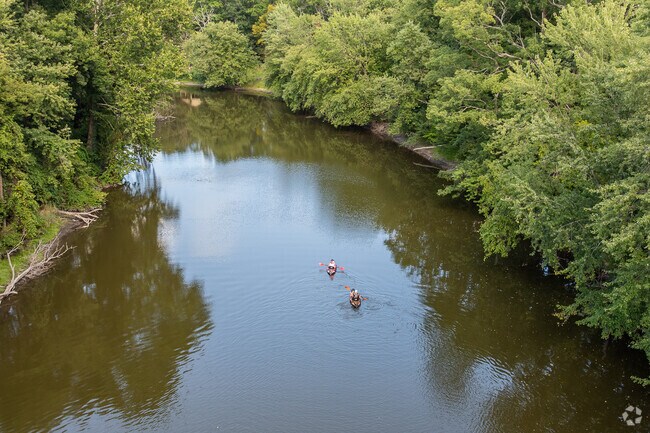 The Wallkill River, a popular spot for kayaking during the summer months, is easily accessible from Benedict Farm Park in Montgomery.
