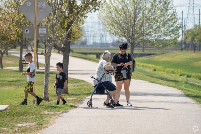 Spend time with family and friends walking around Riata Ranch.