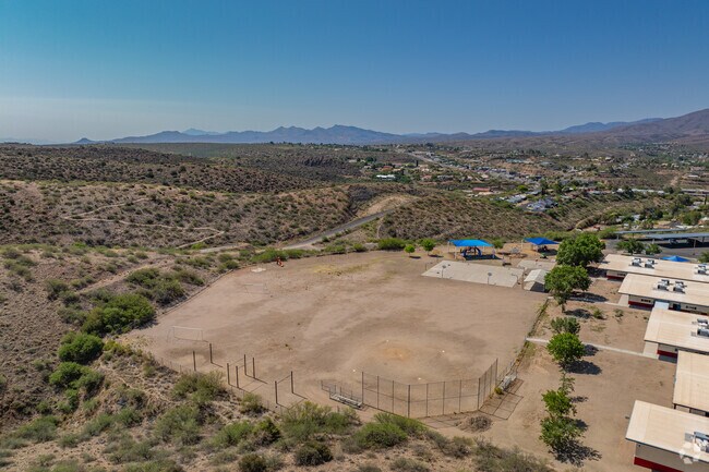 The school’s practice field and nearby trails provide additional room for athletics and outdoor learning.
