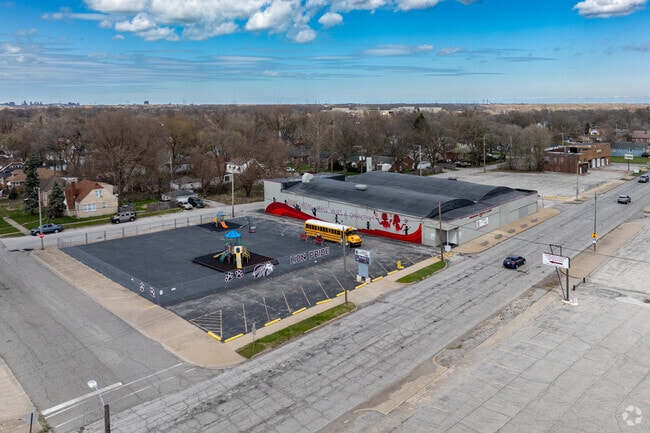 Ambassador Academy Private Pre-K, Elementary & Middle School aerial.
