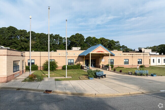 Piney Point Elementary School is rated a B on Niche.