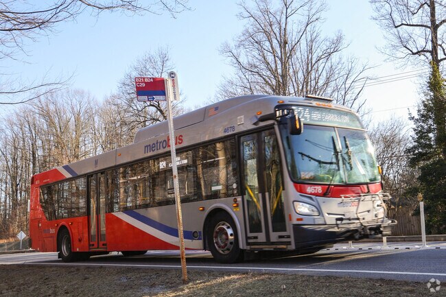On the edge of Old Stage you can catch a metro bus to one of the many train stations.