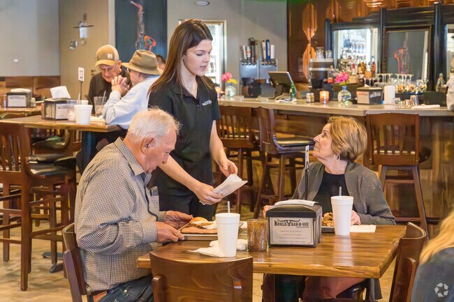 Koal's BBQ features southern flavored smoked meats.