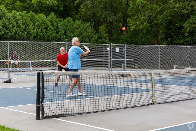 Sininissippi pickleball courts are perfect to play games with friends.