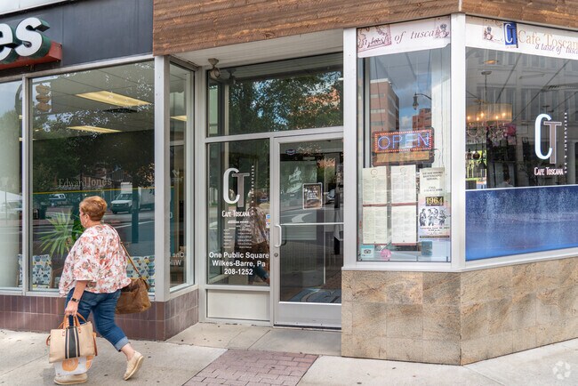 Larksville residents drive a short few miles to the great restaurants in downtown Wilkes-Barre.