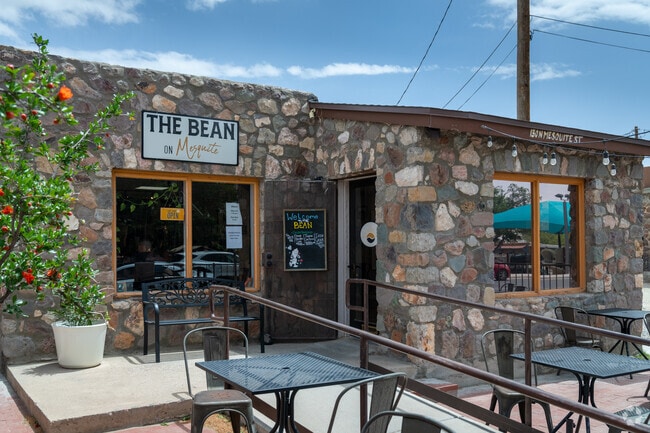 The Bean on Mesquite serves coffee, pastries, & charm in Las Cruces's historic heart.
