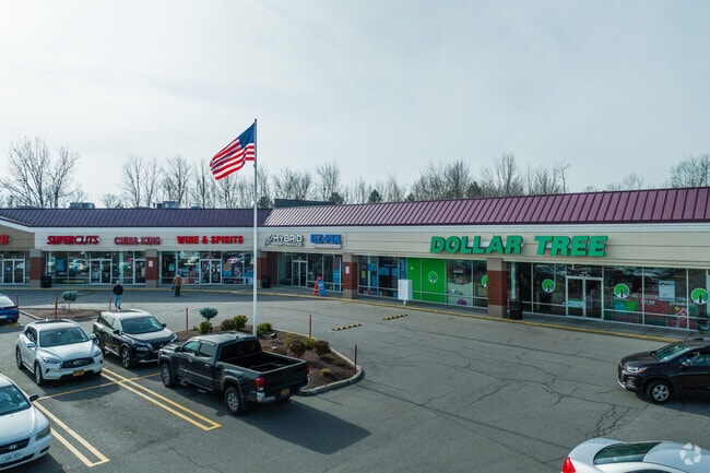 Locals visit nearby shopping plazas when running errands in East Amherst.