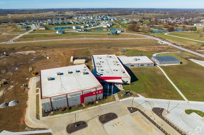 Northland Christian School aerial.
