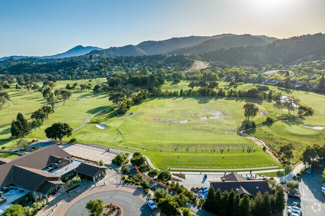 The 18-hole course at the 140-acre Peacock Gap Golf Club is a beautiful attraction.