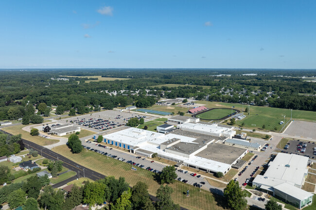 Elkhart High School was created in the early 70s when Elkhart's original high school split.