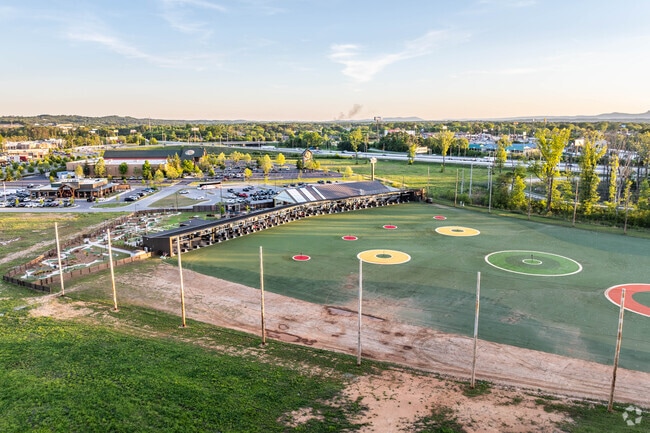 Top Golf is a favorite evening spot for Brainerd Hills locals.