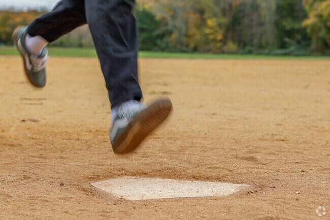 Run the bases at Stewart Memorial Park in South Harrison Township.