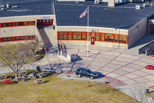 Peekskill High School at 1072 Elm Street in Peekskill, NY.