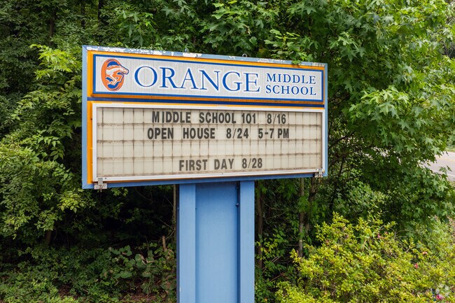 Orange Middle School is a suburban public school in Hillsborough, North Carolina.