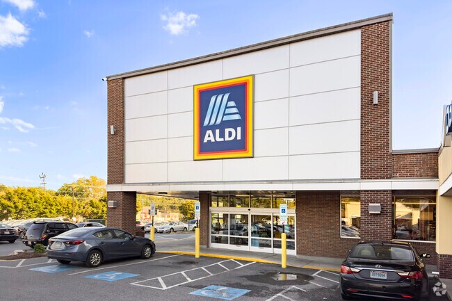 Head to Aldi for grocery essentials in Forest Estates.