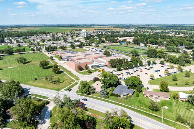 Seward High School is easily accessed in the community.