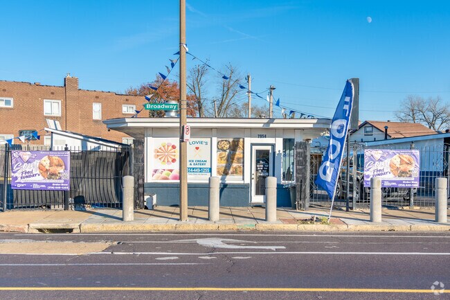 Lovie's Ice Cream and Eatery is a family owned business in the Baden neighborhood.