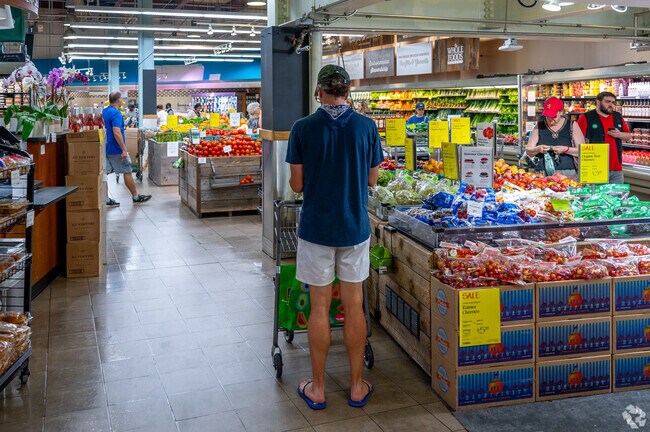 Pick up fresh ingredients at the Whole Foods in nearby Tenleytown.