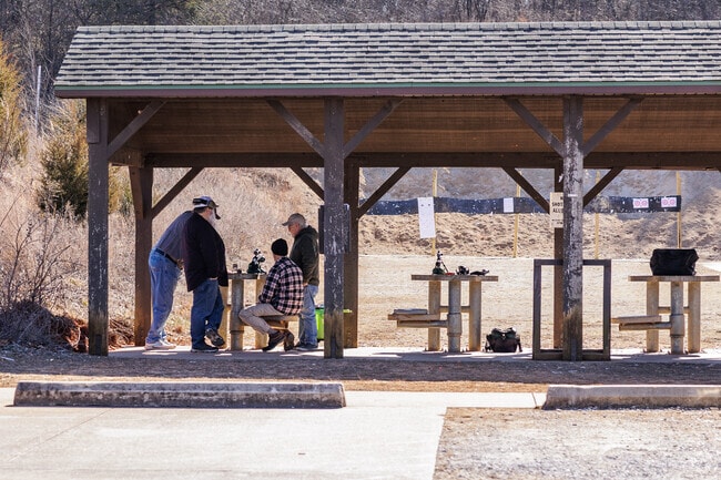 Neosho gun enthusiasts enjoy the Fort Crowder Conservation Area shooting range.