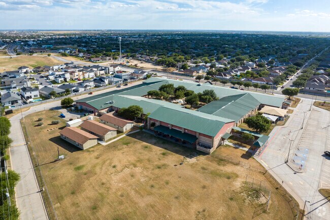 Charles Borchers Elementary School hosts grades Pre-K to 5th in northeast Laredo, Tx.