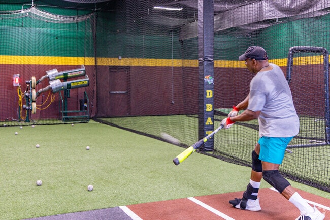 D-BAT Mesa in Woodbridge Crossing is a premier training facility in Arizona.